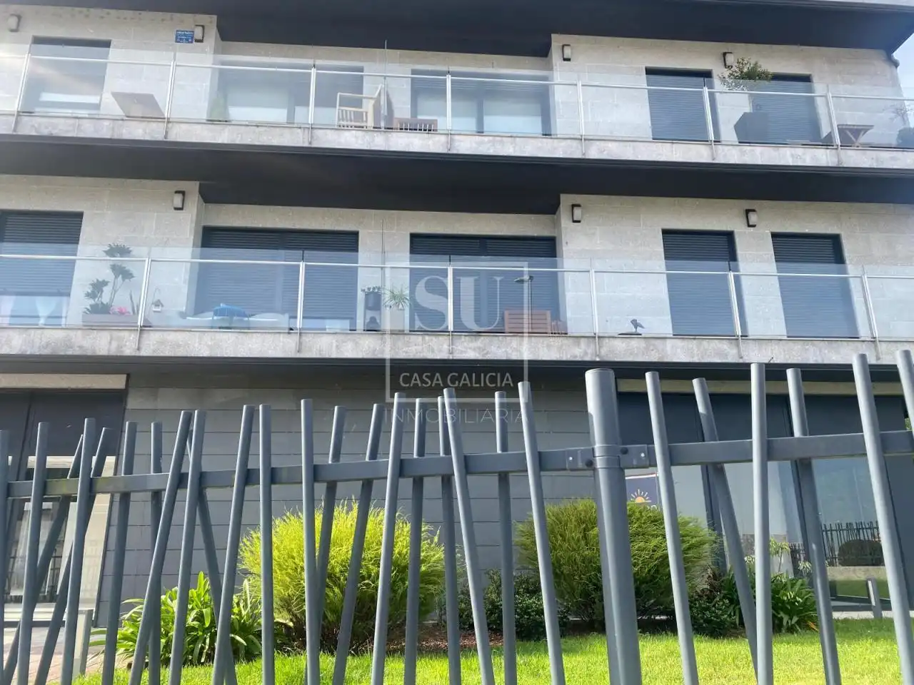 Vista exterior de Piso de alquiler en Baiona con Calefacción, Terraza y Trastero