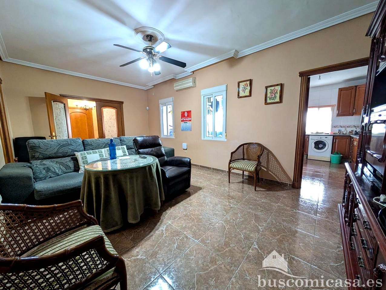 Sala de estar de Piso en venta en Bailén con Aire acondicionado, Terraza y Trastero