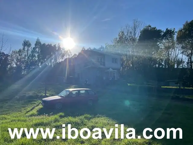 Exterior view of Houses for sale in Pontevedra Capital   with Heating, Private garden and Terrace