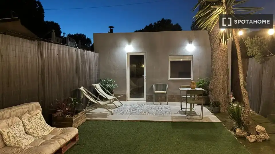Terrassa de Apartament per a compartir en Elche / Elx amb Aire condicionat, Terrassa i Moblat