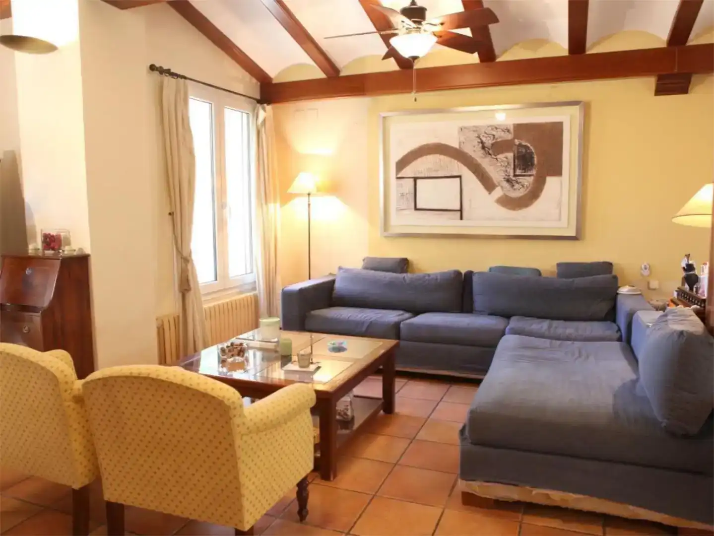 Living room of Flat for sale in Bétera  with Private garden, Swimming Pool and Furnished