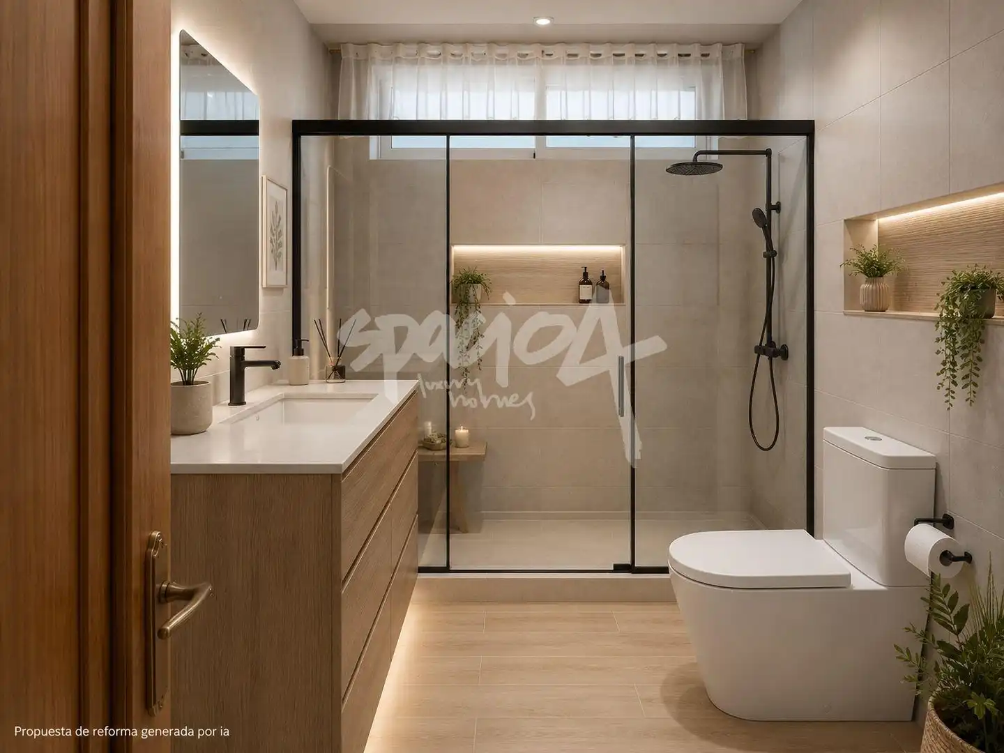 Baño de Casa o chalet en venta en Ponferrada con Calefacción y Amueblado