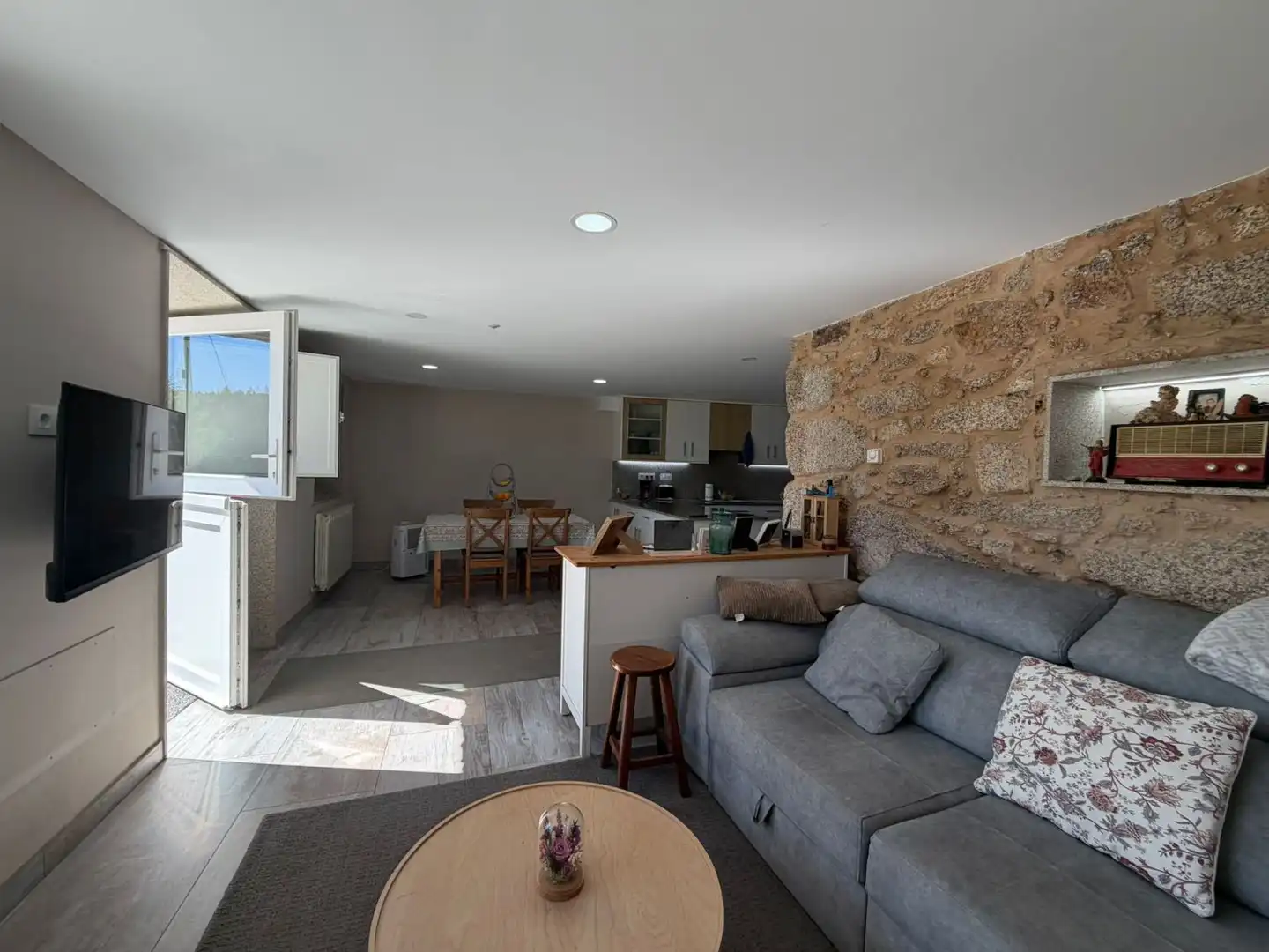 Sala de estar de Casa o chalet de alquiler en A Laracha   con Calefacción, Terraza y Trastero
