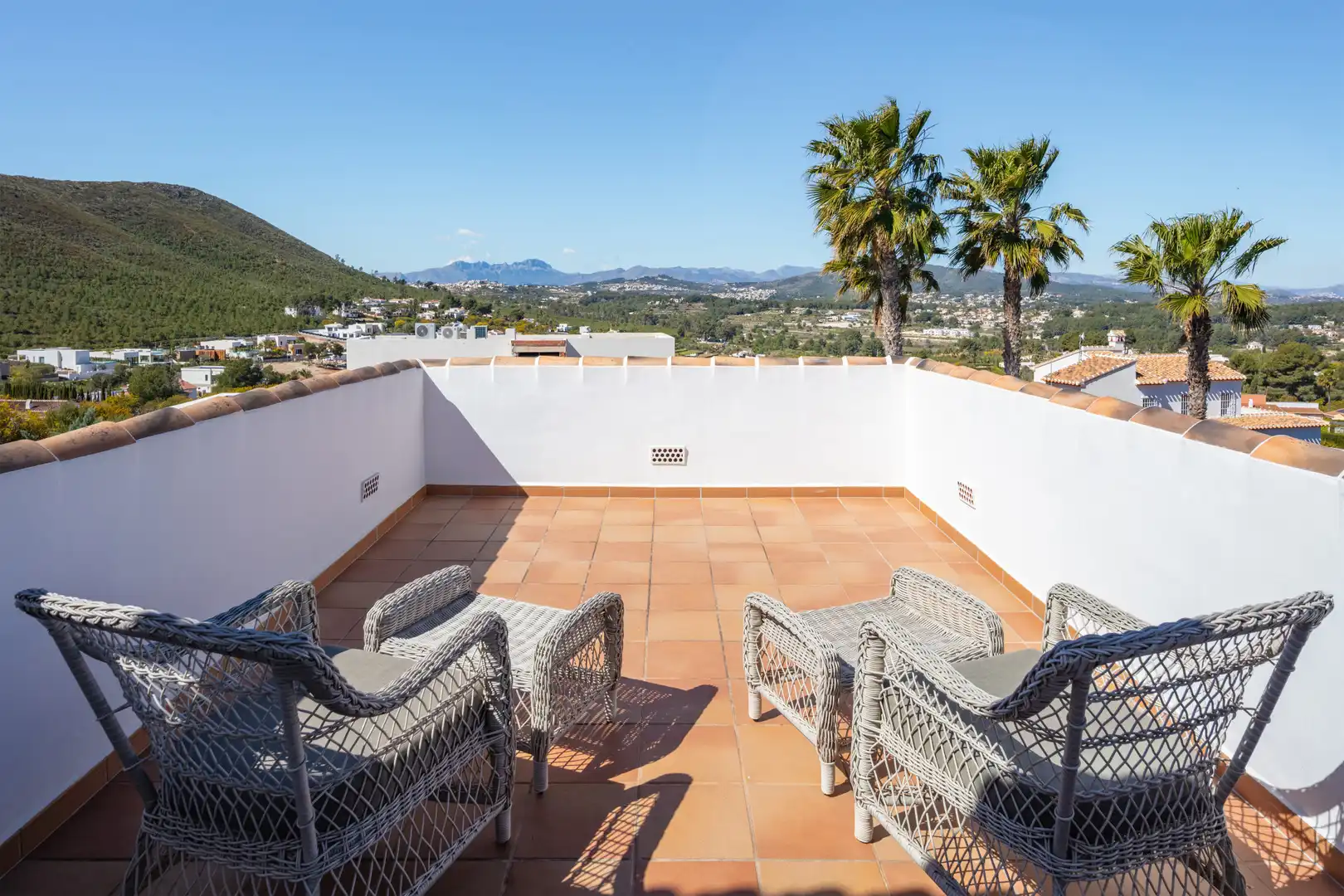 Terrace of Houses for sale in Jávea / Xàbia  with Air Conditioner, Heating and Private garden