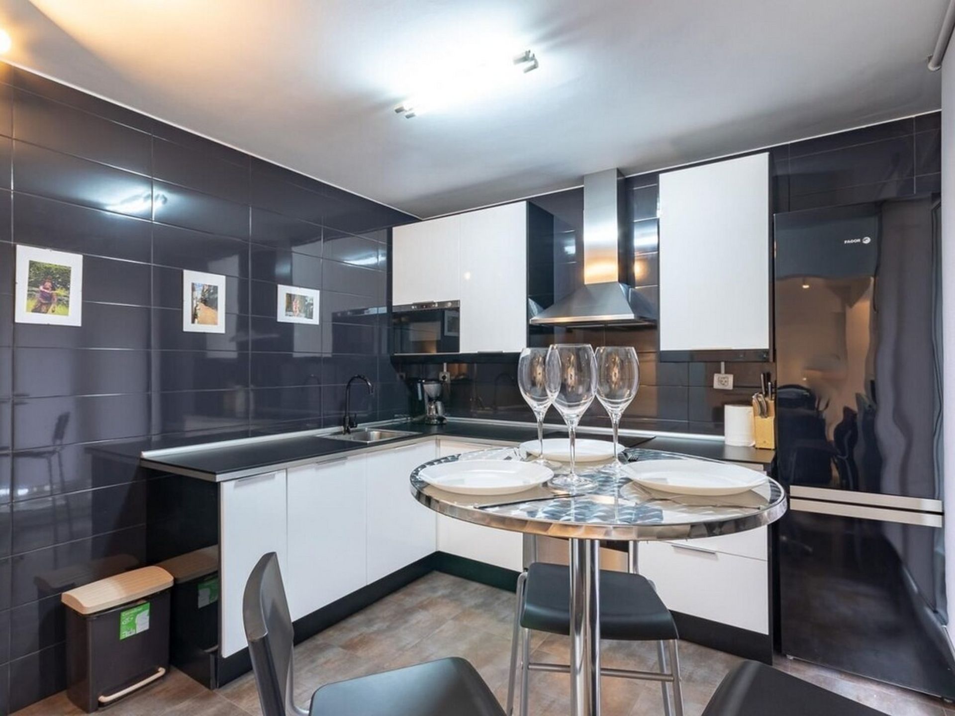 Cuina de Pis de lloguer en Puerto del Rosario amb Aire condicionat, Moblat i TV