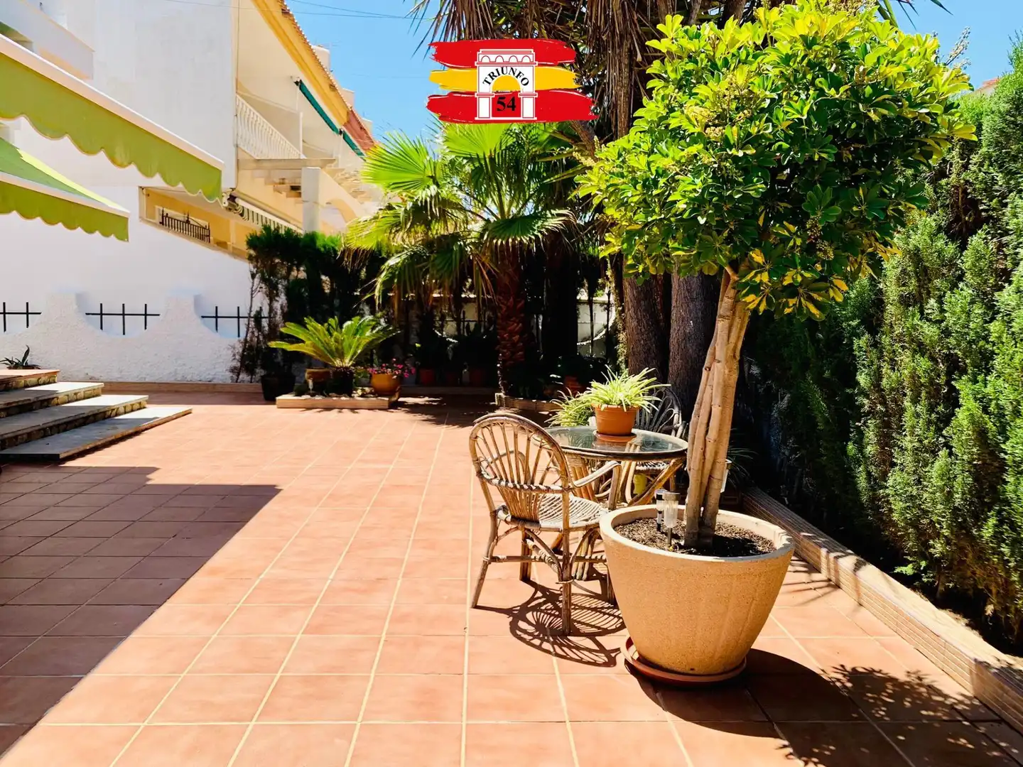 Terraza de Casa o chalet en venta en Pilar de la Horadada con Jardín privado, Terraza y Amueblado