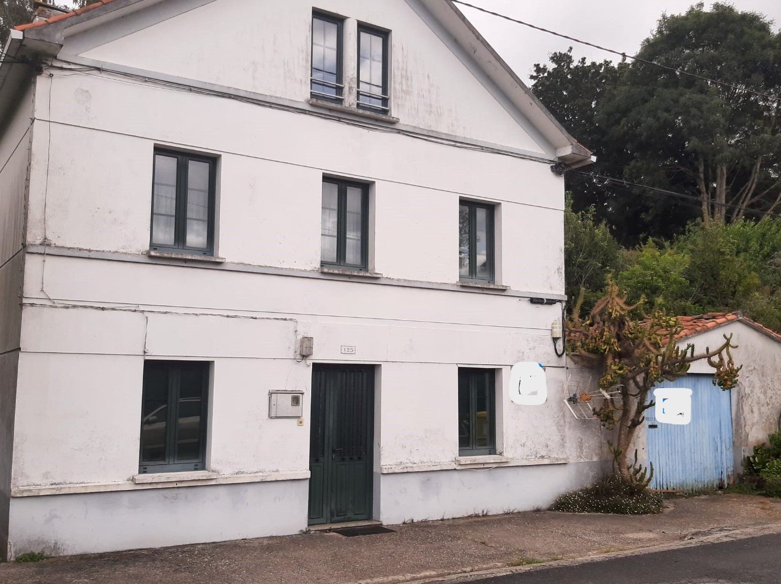 Exterior view of House or chalet for sale in Neda  with Furnished
