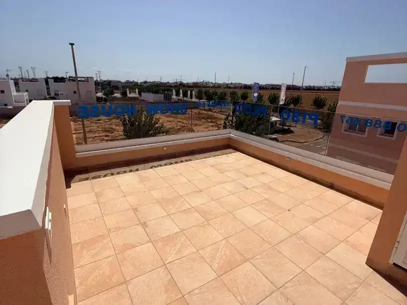 Terrassa de Casa adosada en venda en Pilar de la Horadada ciudad