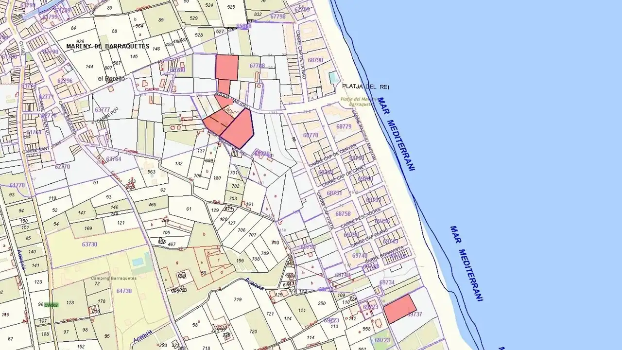 Exterior view of Land for sale in Sueca