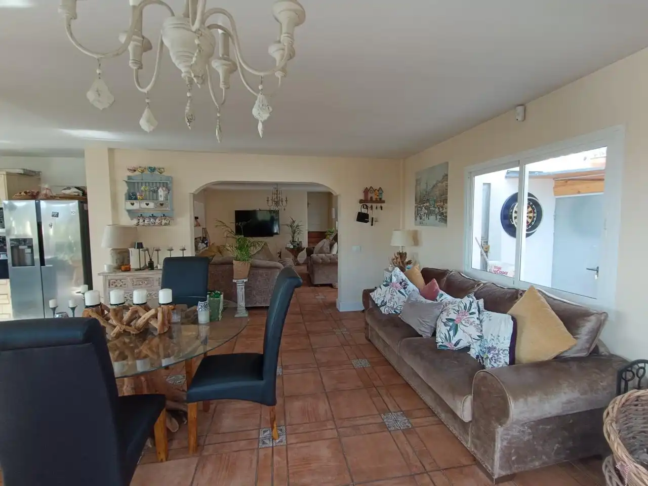 Living room of Houses for sale in Arona  with Private garden, Terrace and Alarm
