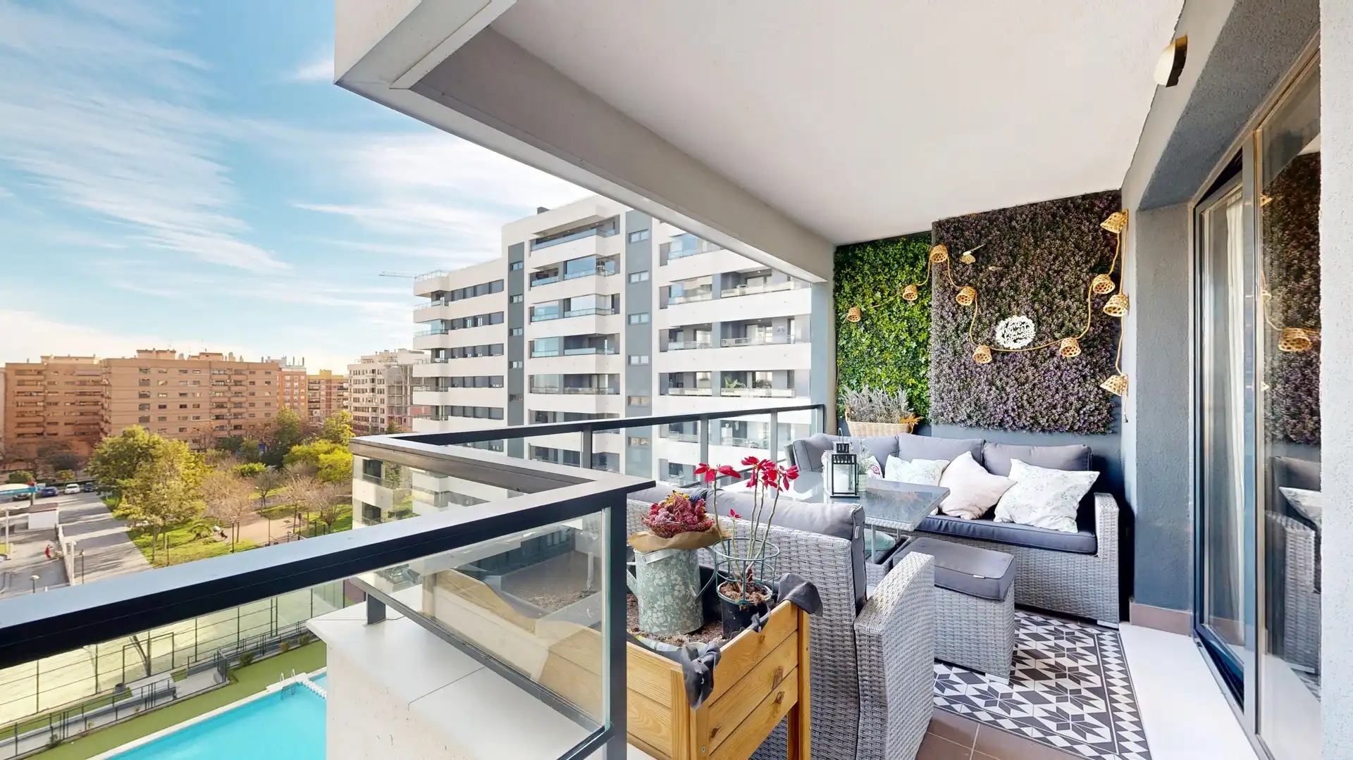 Terrassa de Pis en venda en Valencia amb Aire condicionat, Jardí privat i Terrassa