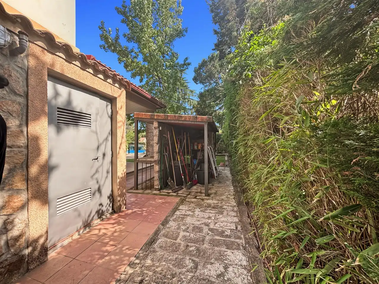 Jardí de Casa o xalet en venda en Galapagar amb Calefacció, Jardí privat i Parquet