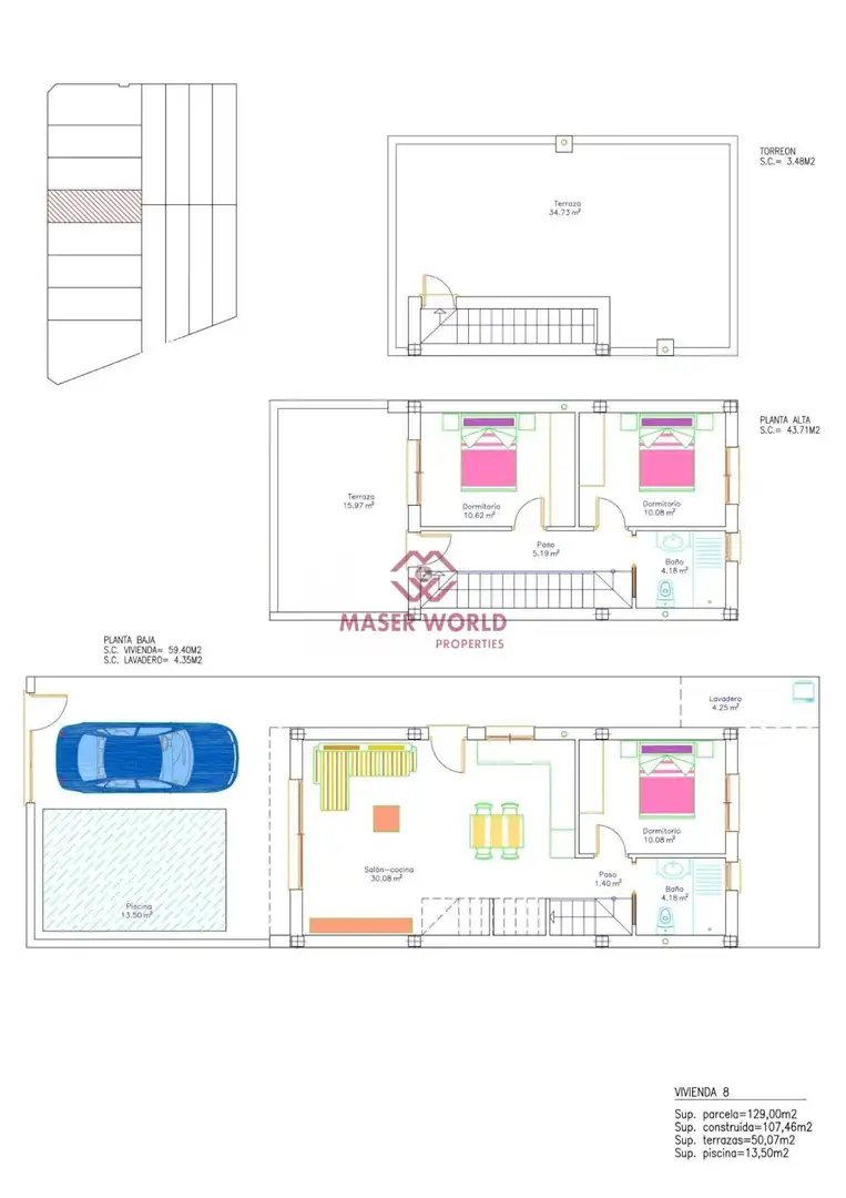 Villa avec piscine à vendre à San Pedro del Pinatar, imagen 20
