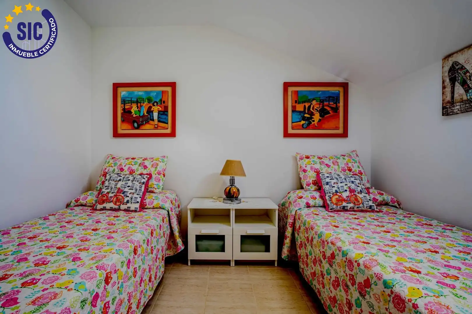 Bedroom of Attic for sale in Oropesa del Mar / Orpesa  with Air Conditioner, Terrace and Furnished