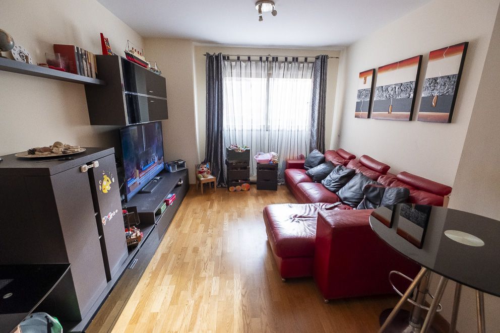 Living room of Flat for sale in Málaga Capital  with Air Conditioner, Heating and Storage room