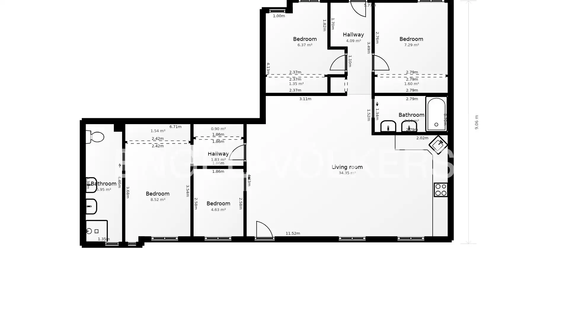 Appartamento con piscina in vendita a Hortaleza, imagen 33