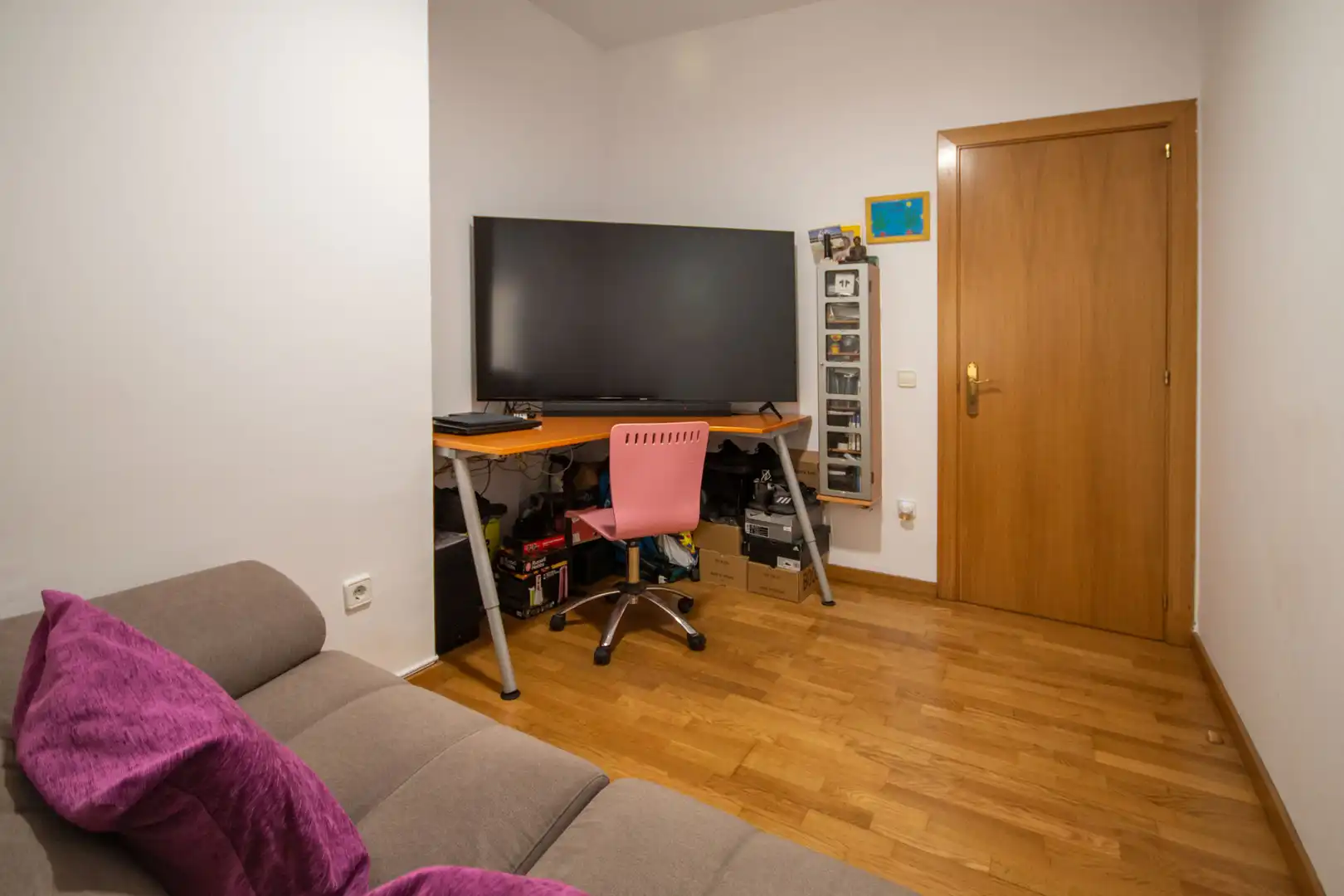 Bedroom of Flat for sale in Barcelona  with Air Conditioner, Heating and Parquet flooring