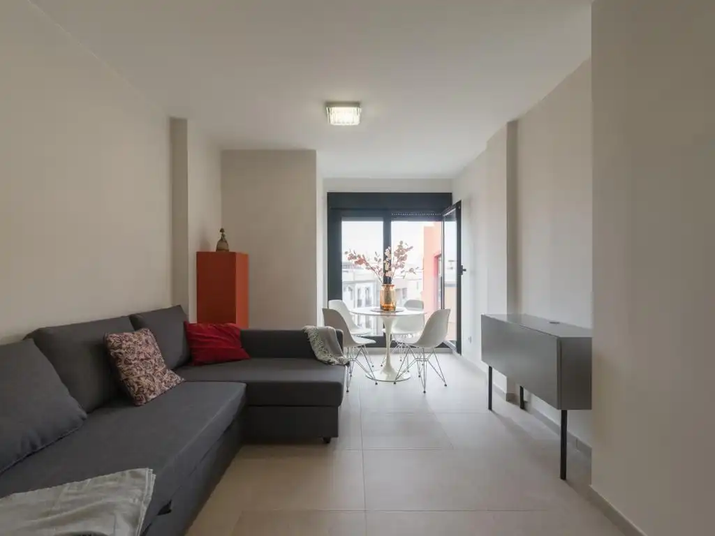 Wohnzimmer von Maisonette zum Verkauf in Las Palmas de Gran Canaria mit Abstellraum, Möbliert und Ofen
