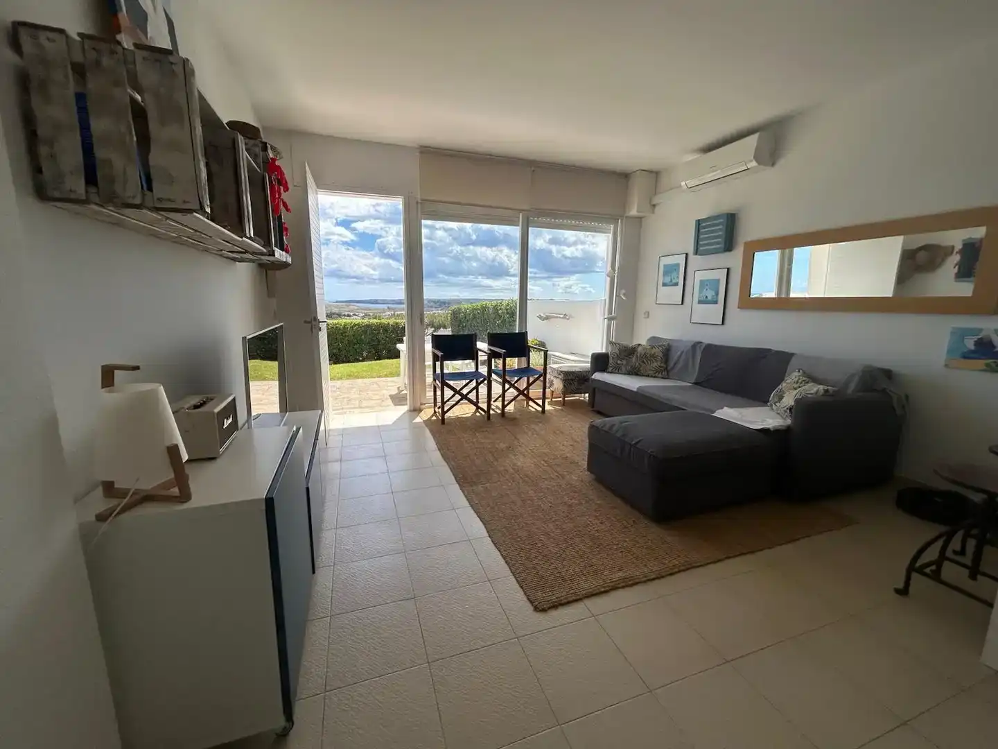Sala d'estar de Apartament en venda en Es Mercadal amb Aire condicionat