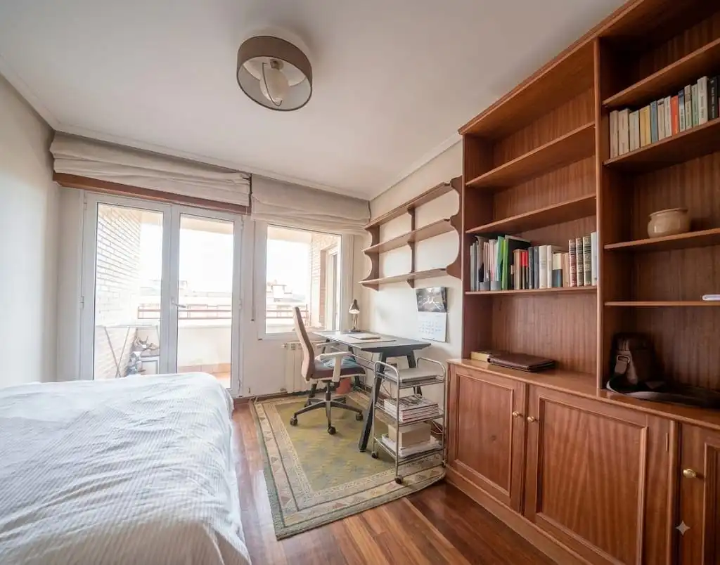 Schlafzimmer von Wohnung zum Verkauf in Santander mit Heizung, Privatgarten und Terrasse
