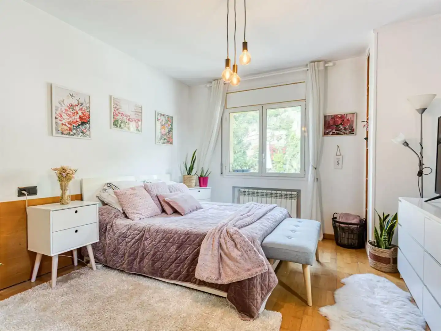 Bedroom of Flat for sale in Lloret de Mar  with Air Conditioner, Swimming Pool and Balcony
