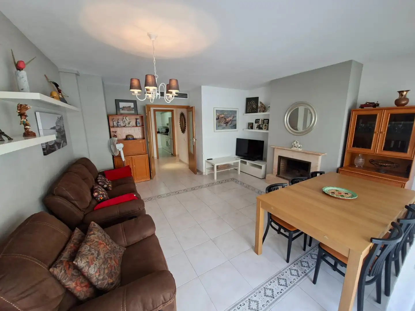 Sala d'estar de Pis en venda en Calafell amb Aire condicionat, Terrassa i Traster