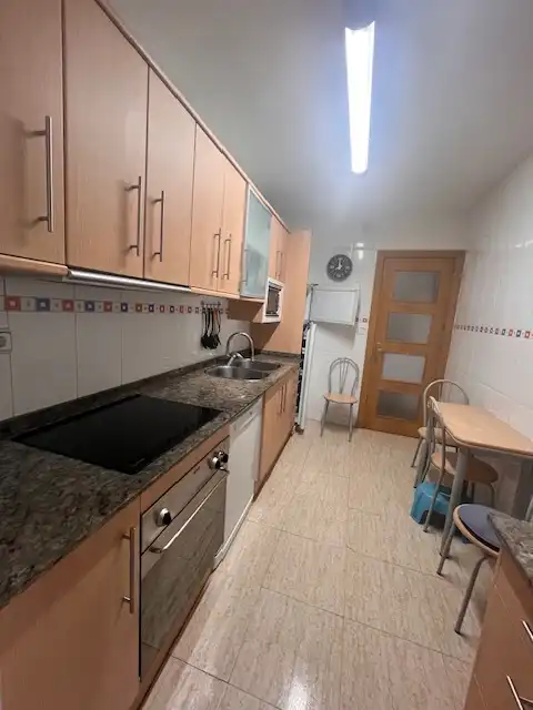 Kitchen of Flat for sale in Lleida  with Heating, Storage room and Furnished
