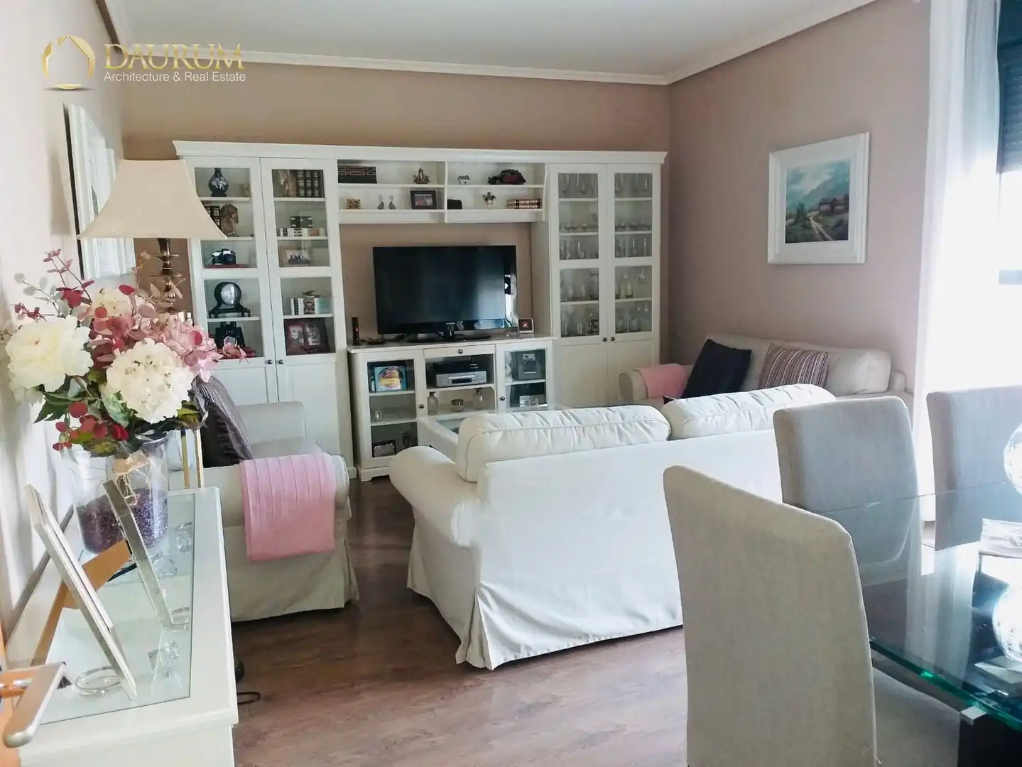 Sala de estar de Ático en venta en Mairena del Aljarafe con Aire acondicionado, Terraza y Piscina
