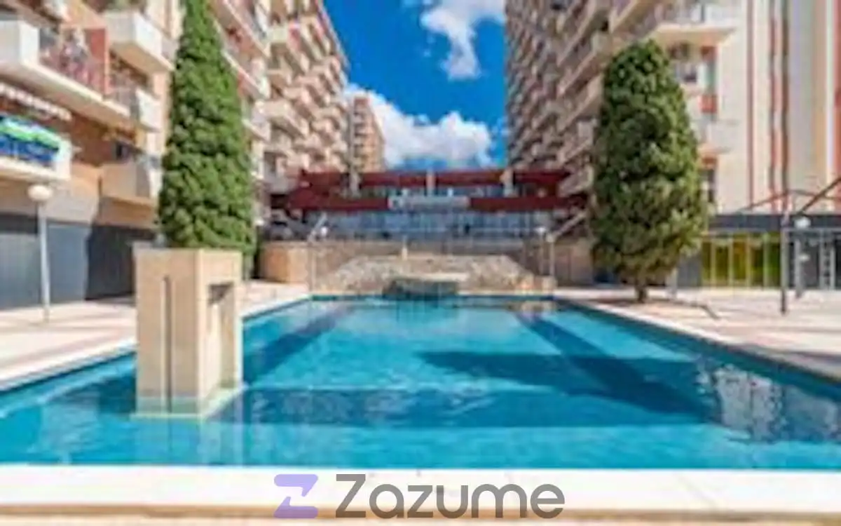 Swimming pool of Study for rent in Benalmádena  with Air Conditioner, Heating and Terrace
