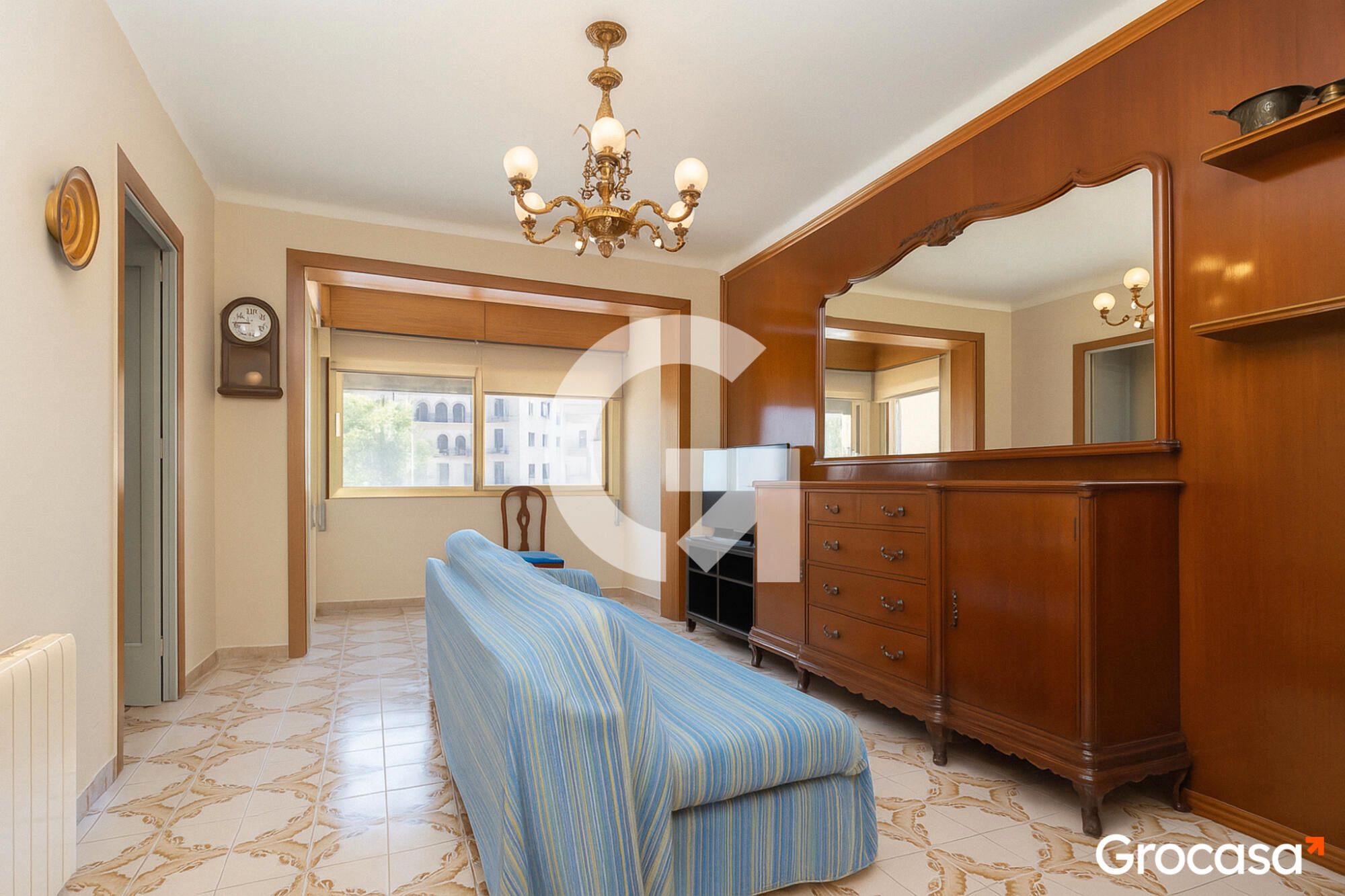 Sala de estar de Piso en venta en  Barcelona Capital con Aire acondicionado, Calefacción y Horno