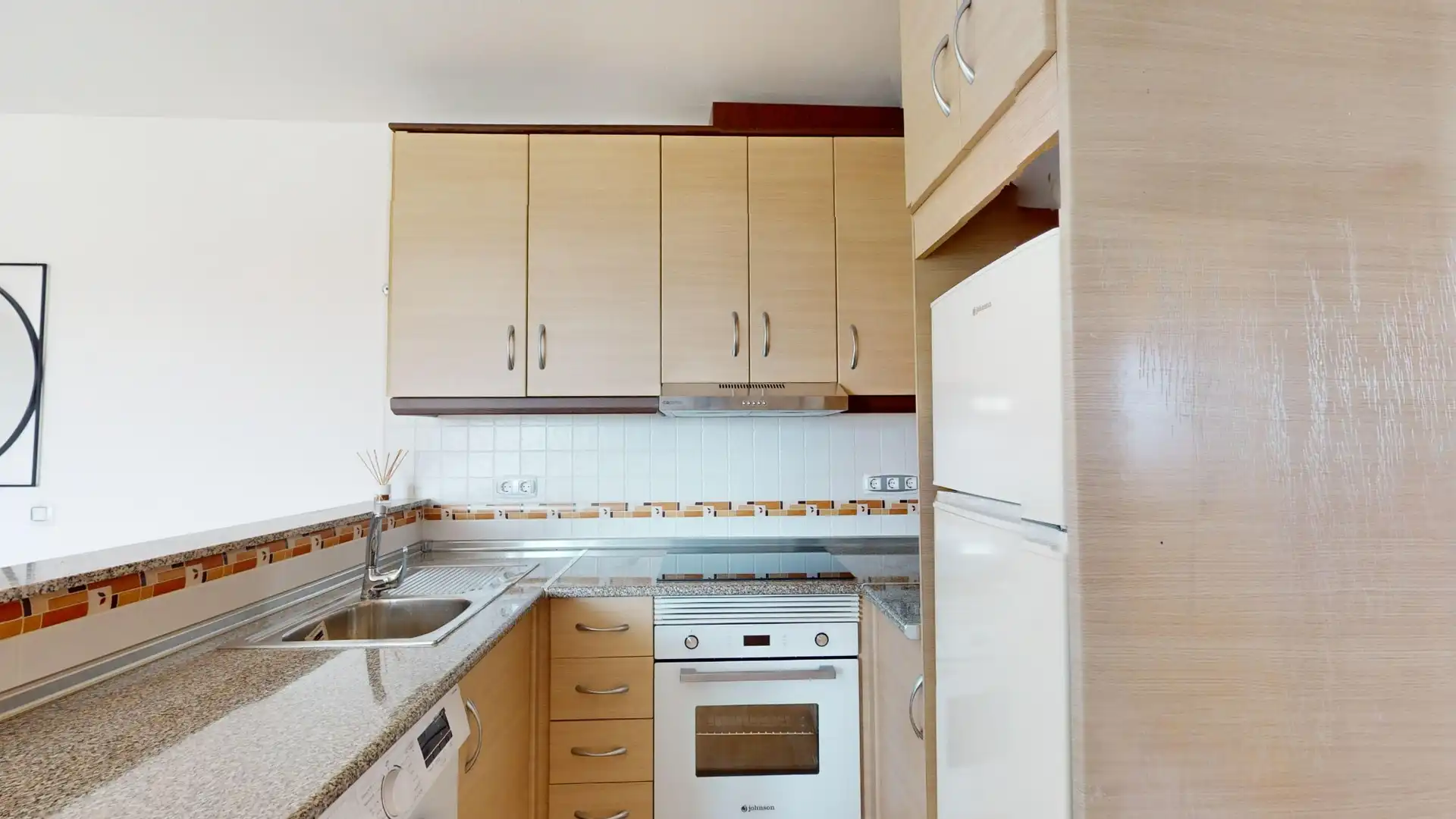 Cocina de Apartamento en venta en Águilas con Aire acondicionado, Terraza y Piscina
