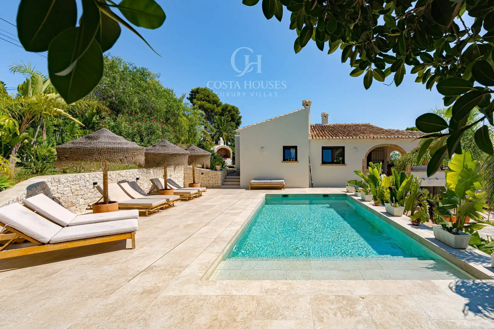 Exterior view of Houses for sale in Jávea / Xàbia  with Air Conditioner, Private garden and Terrace