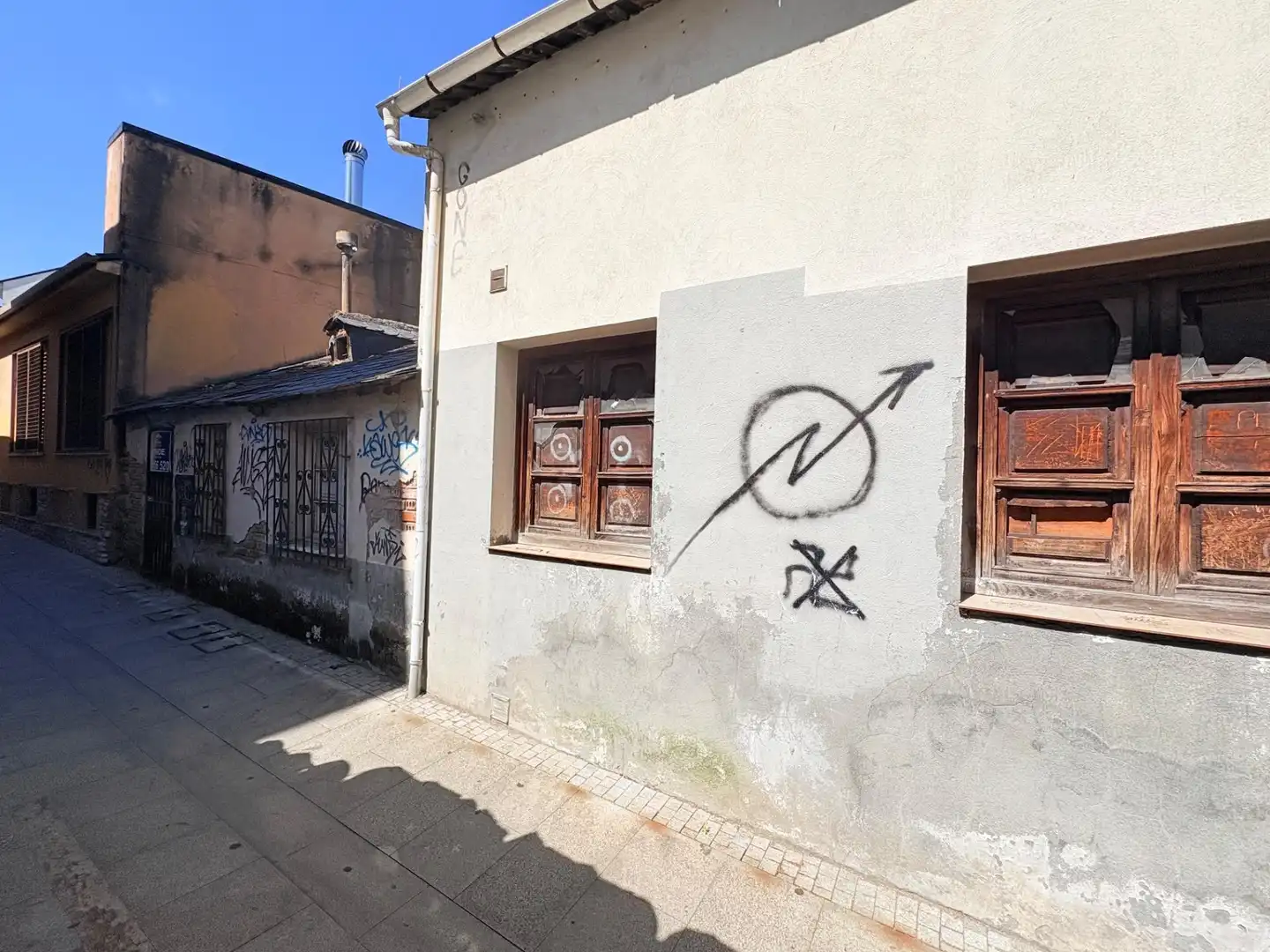 Vista exterior de Casa o xalet en venda en Ponferrada