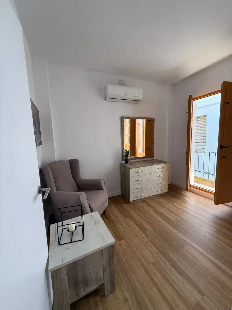 Dormitori de Casa adosada de lloguer en Sagunto / Sagunt amb Aire condicionat, Calefacció i Terrassa