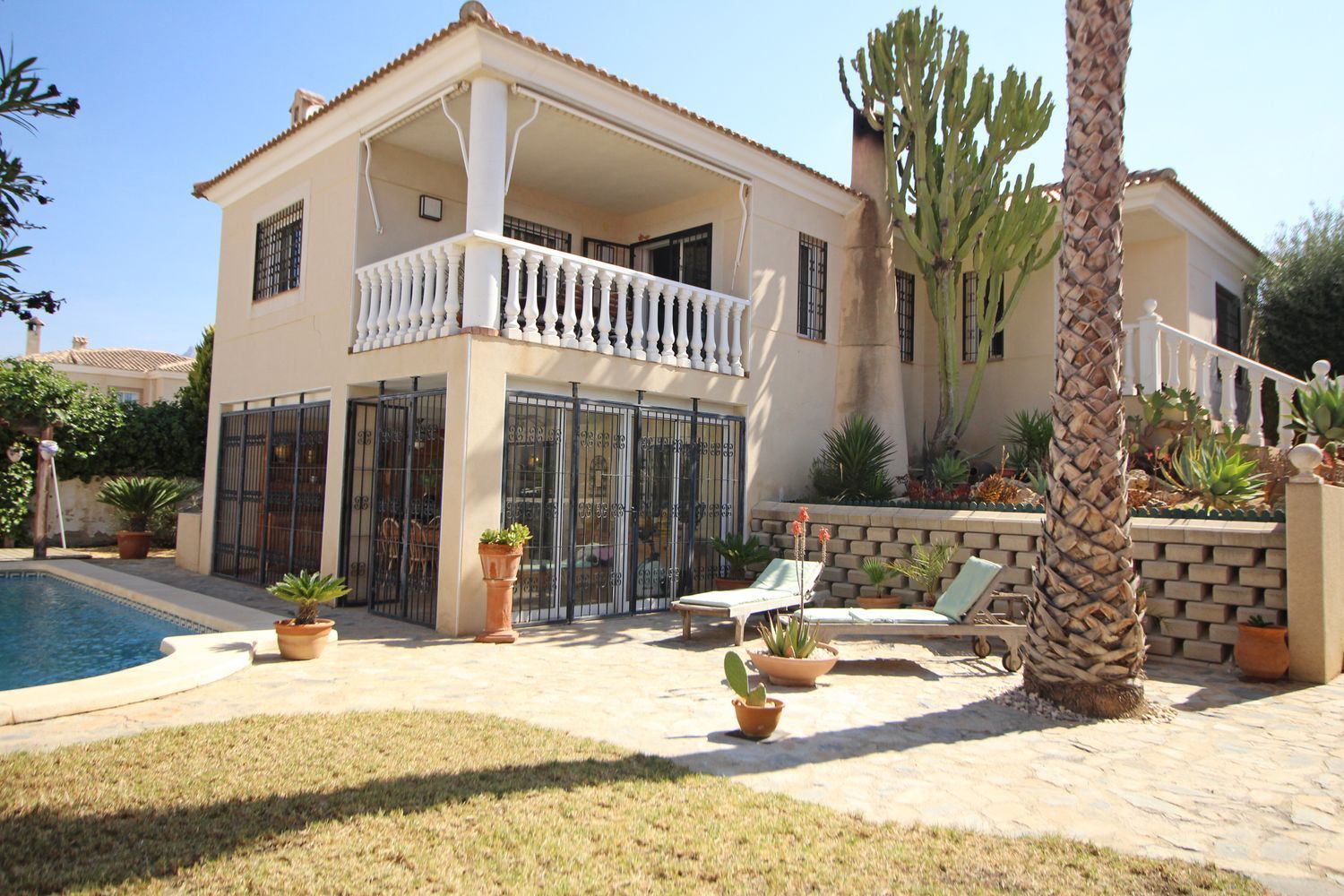 Jardín de Casa o chalet en venta en Busot con Aire acondicionado, Jardín privado y Terraza