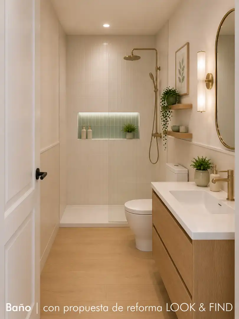 Baño de Local en venta en Madrid con Aire acondicionado