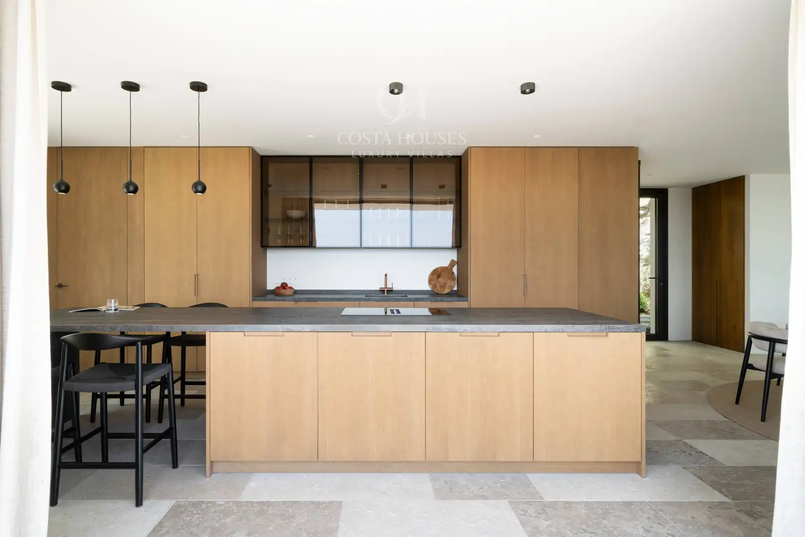 Kitchen of Houses for sale in Jávea / Xàbia  with Air Conditioner, Private garden and Terrace