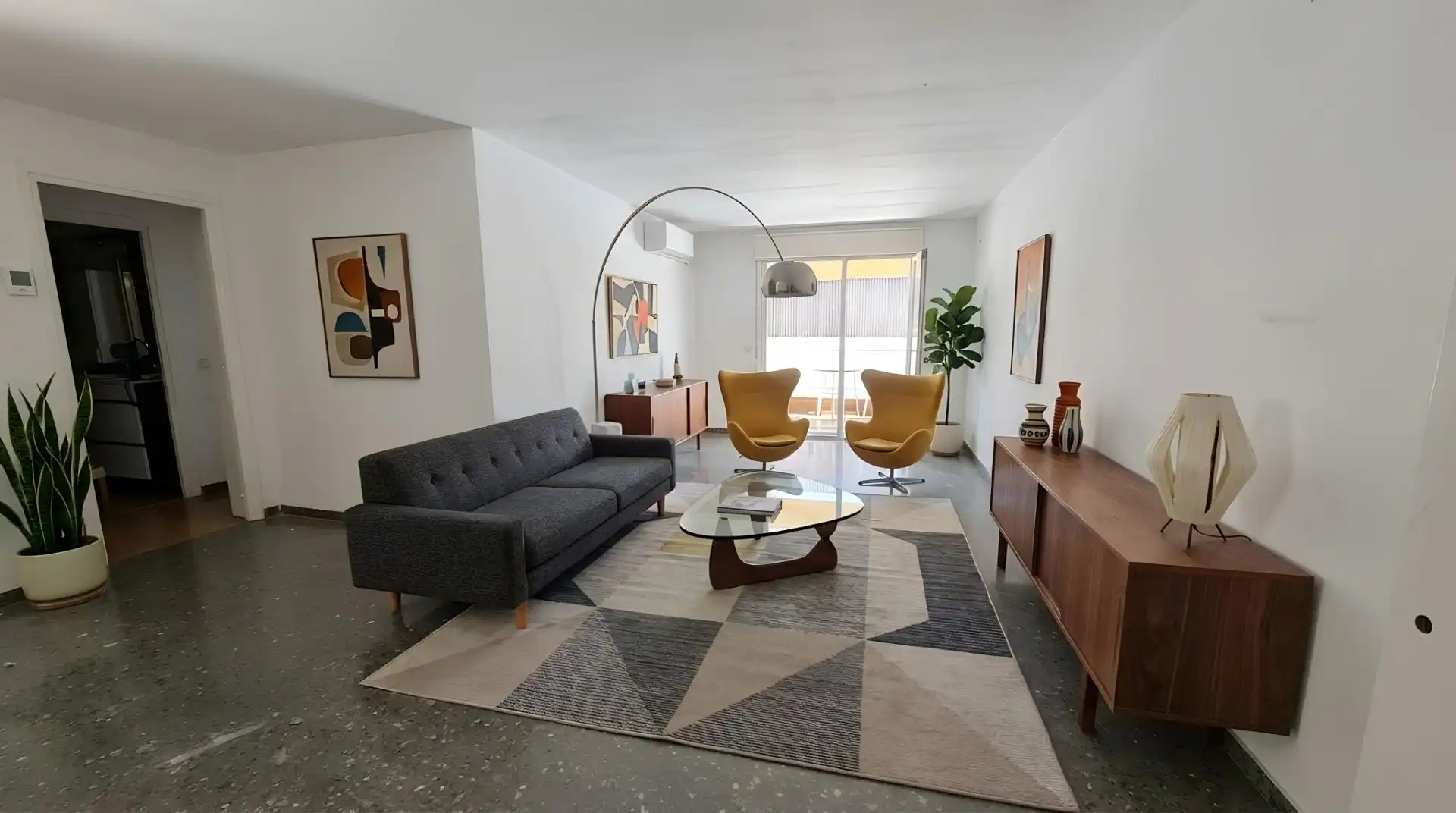 Sala d'estar de Apartament en venda en Terrassa