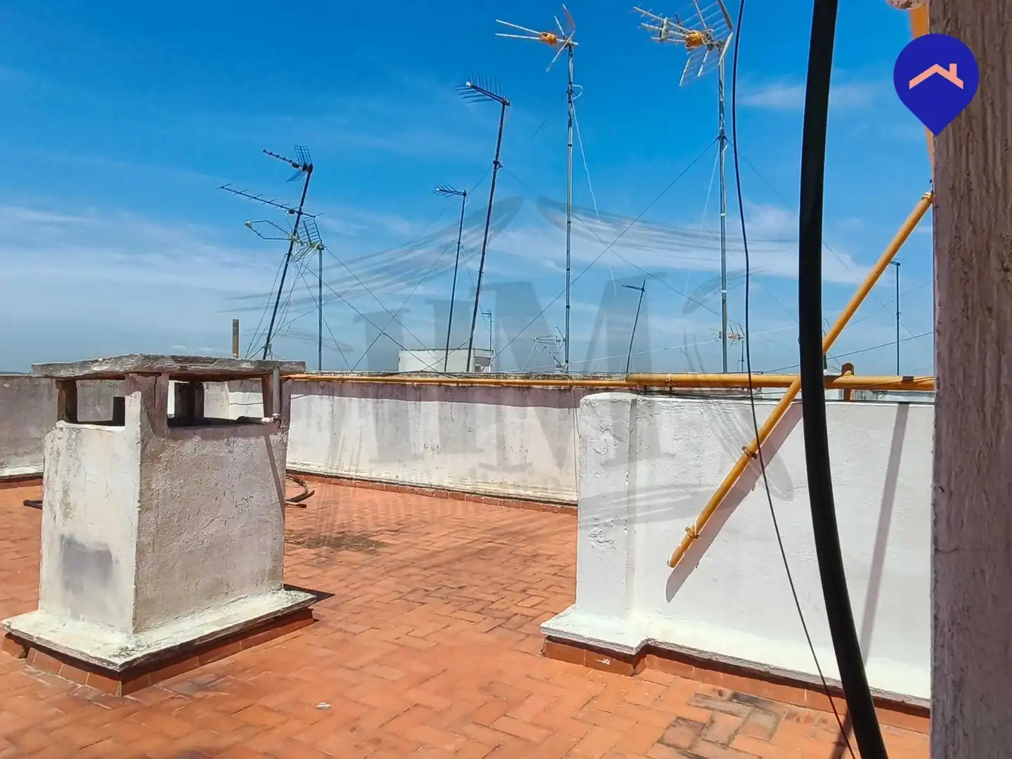 Terrasse von Wohnung zum Verkauf in Valencia mit Heizung, Terrasse und Alarm