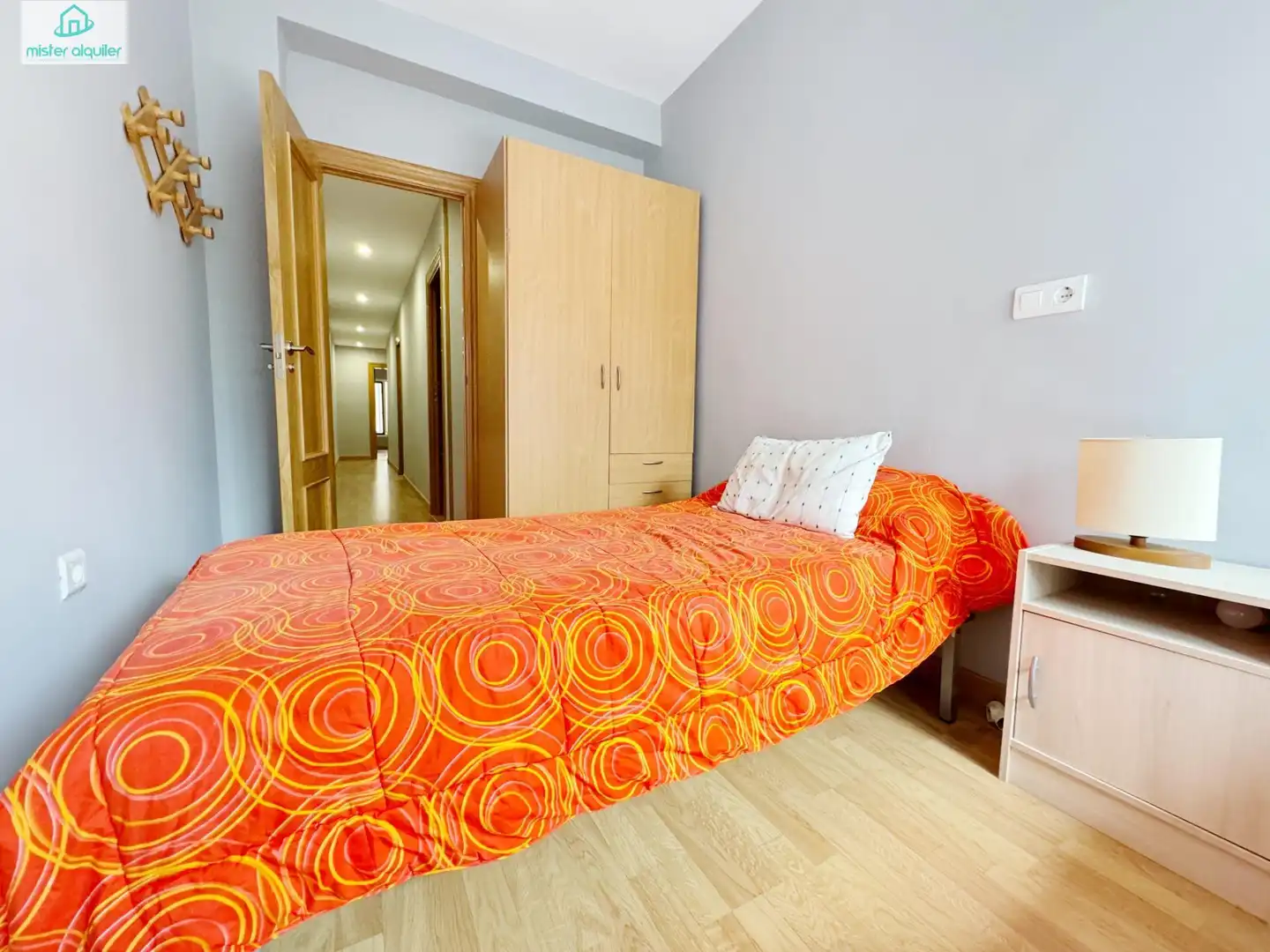 Schlafzimmer von Wohnung zur Miete in Sant Joan d'Alacant mit Klimaanlage, Heizung und Möbliert