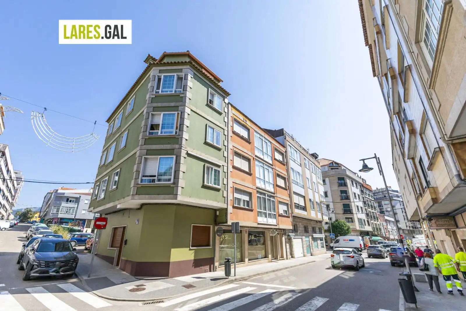 Außenansicht von Wohnung zum Verkauf in Cangas  mit Heizung und Terrasse
