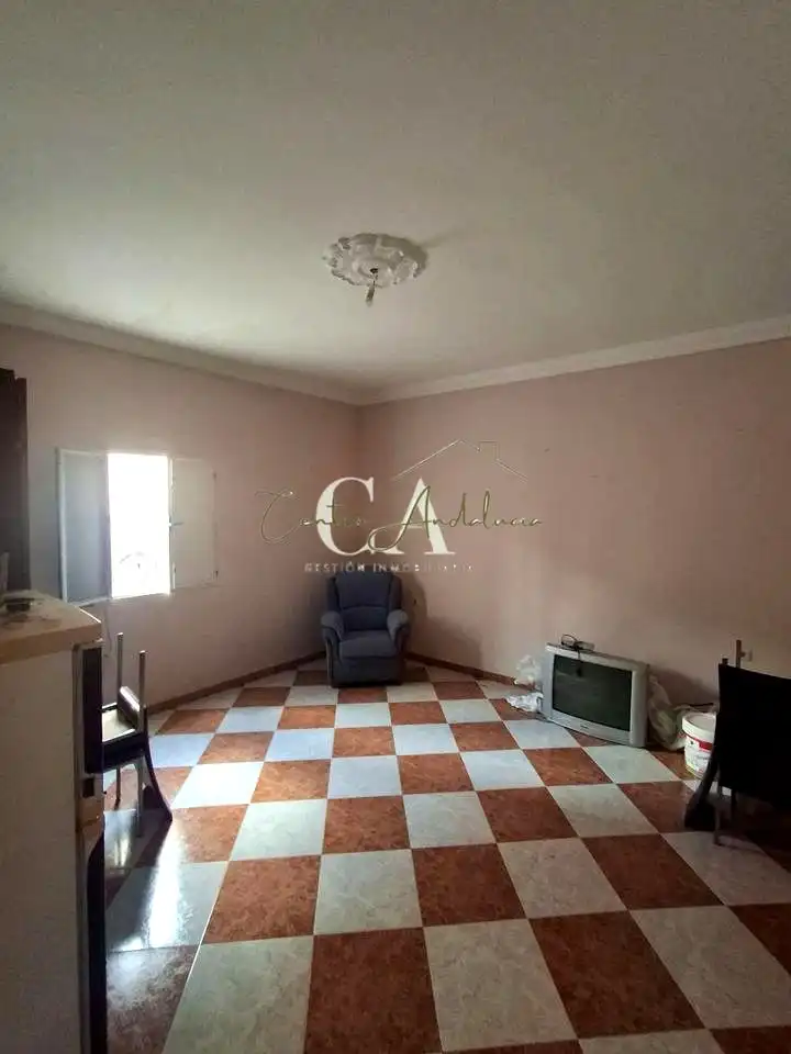 Sala d'estar de Casa o xalet en venda en Badolatosa amb Aire condicionat i Terrassa
