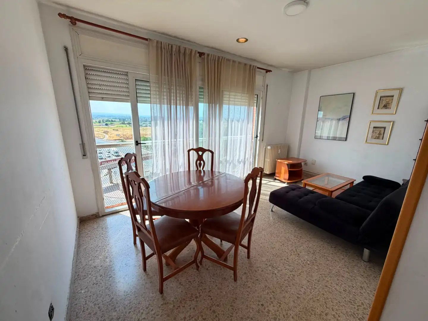 Esszimmer von Wohnung zur Miete in Lleida mit Heizung, Möbliert und Ofen