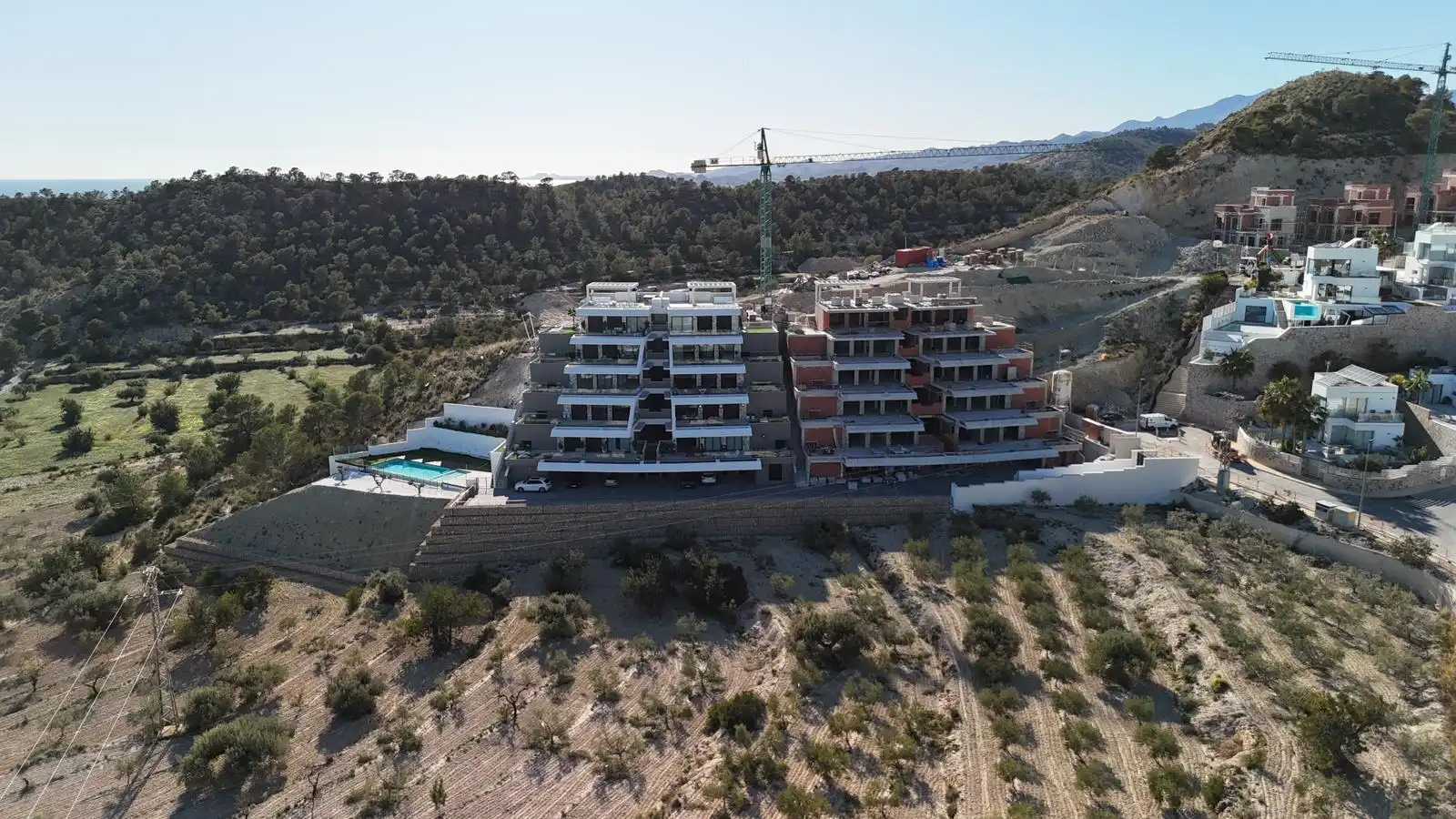 Vista exterior de Apartament en venda en Finestrat amb Aire condicionat, Calefacció i Terrassa