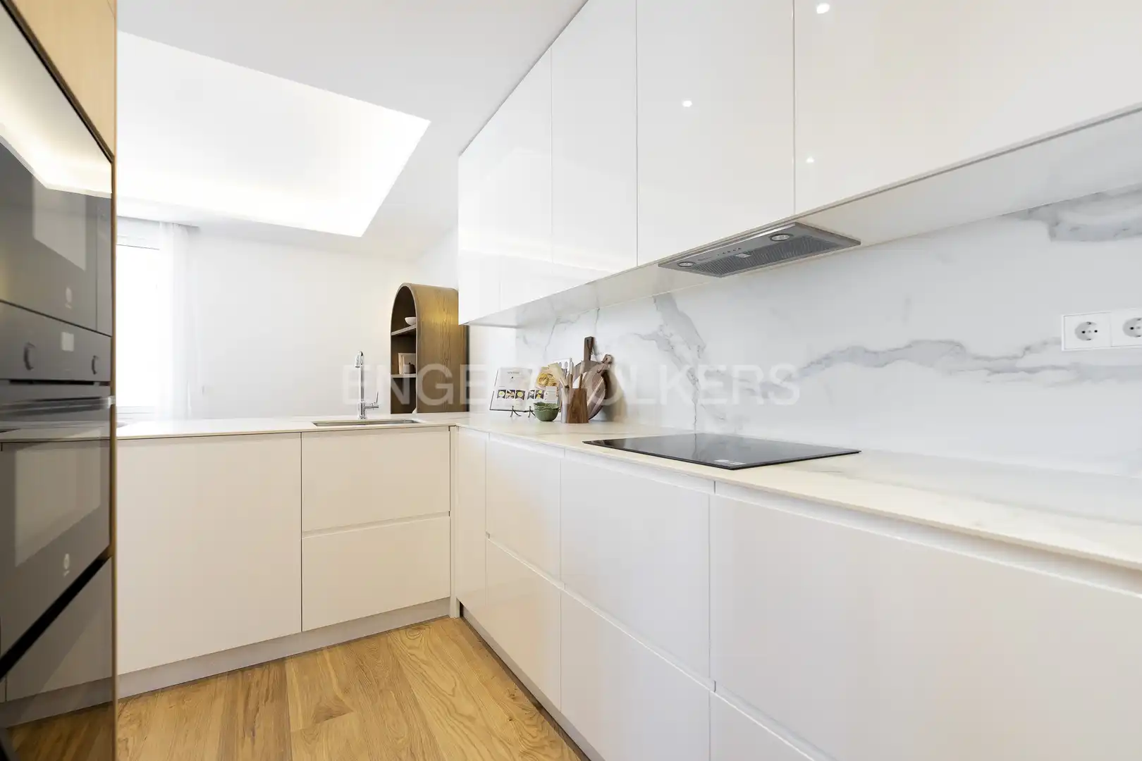 Küche von Wohnung zur Miete in Madrid mit Klimaanlage, Heizung und Möbliert