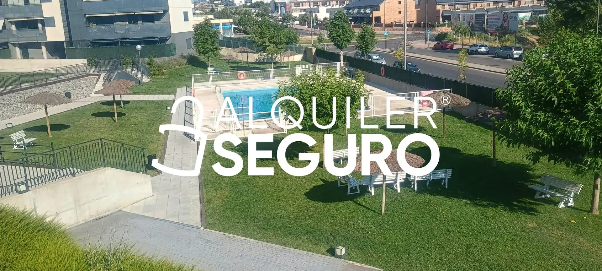 Piscina de Pis de lloguer en Tres Cantos amb Aire condicionat, Calefacció i Terrassa