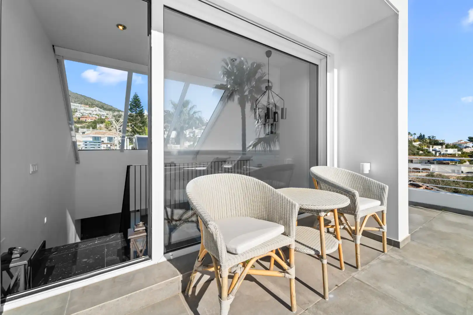 Terrassa de Casa o xalet en venda en Benalmádena amb Aire condicionat, Calefacció i Jardí privat