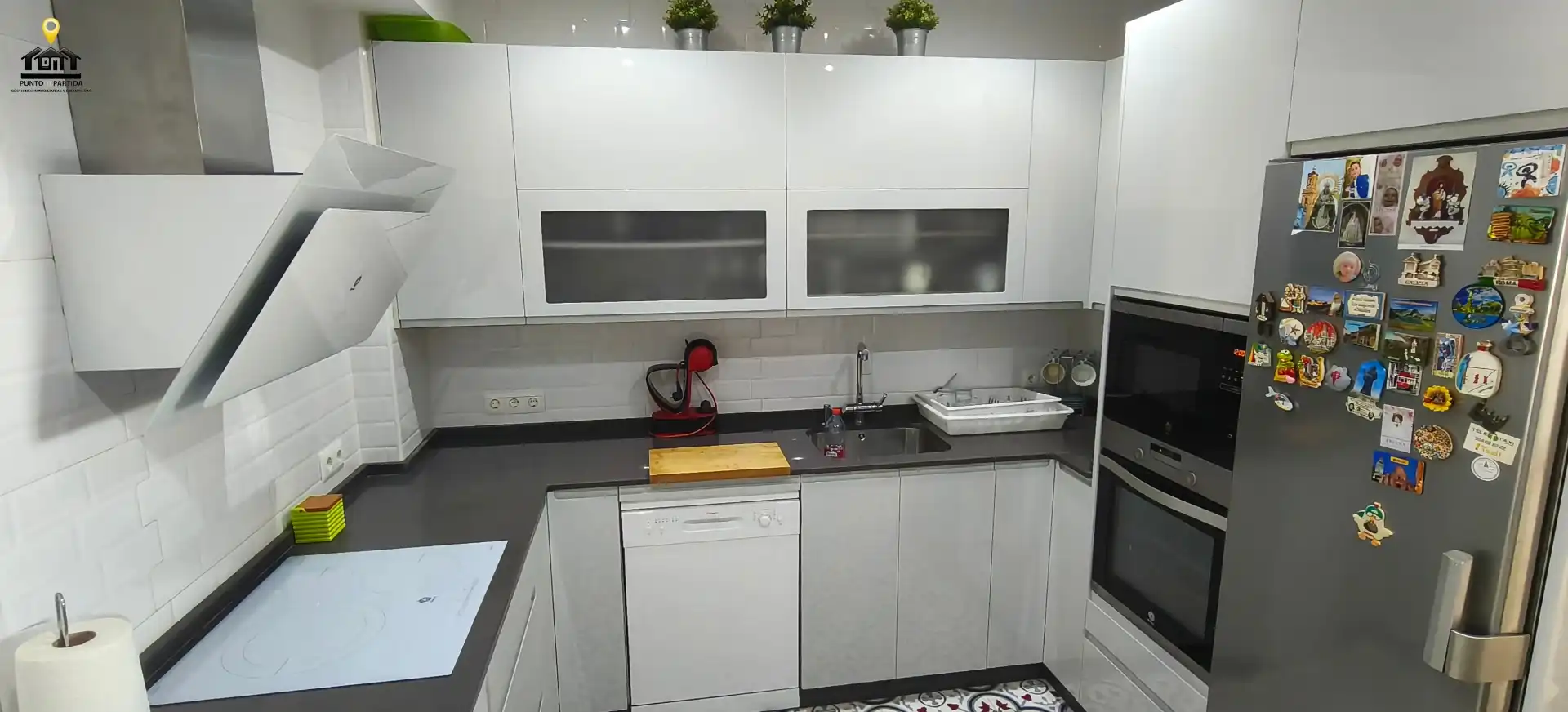 Cocina de Casa o chalet en venta en Manzanilla con Aire acondicionado, Amueblado y Horno