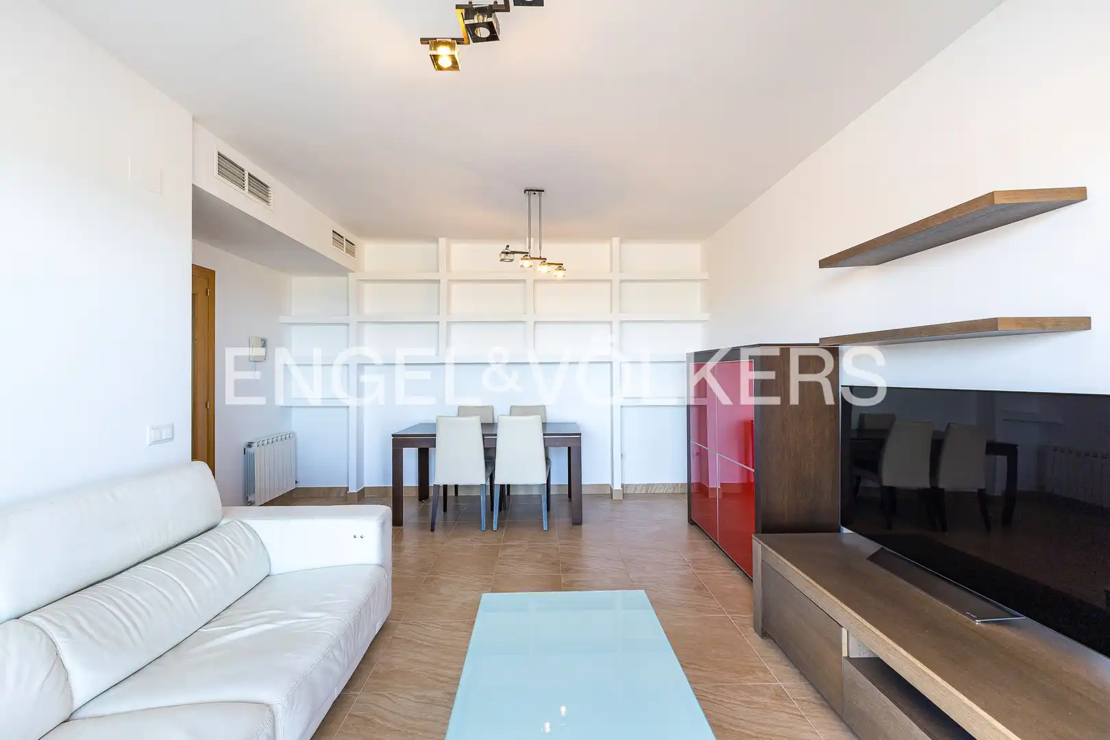 Sala de estar de Piso en venta en Cubelles con Aire acondicionado, Calefacción y Terraza