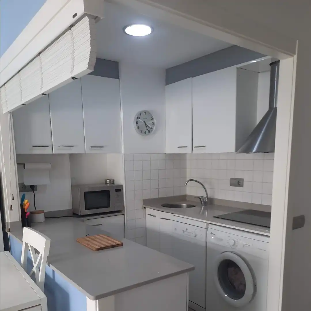 Cocina de Apartamento de alquiler en Salou con Calefacción, Terraza y Piscina